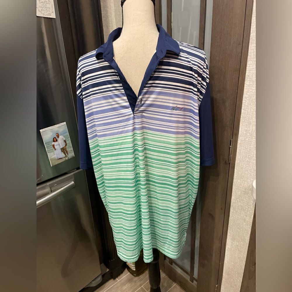 Greg Norman Collered Golf Shirt